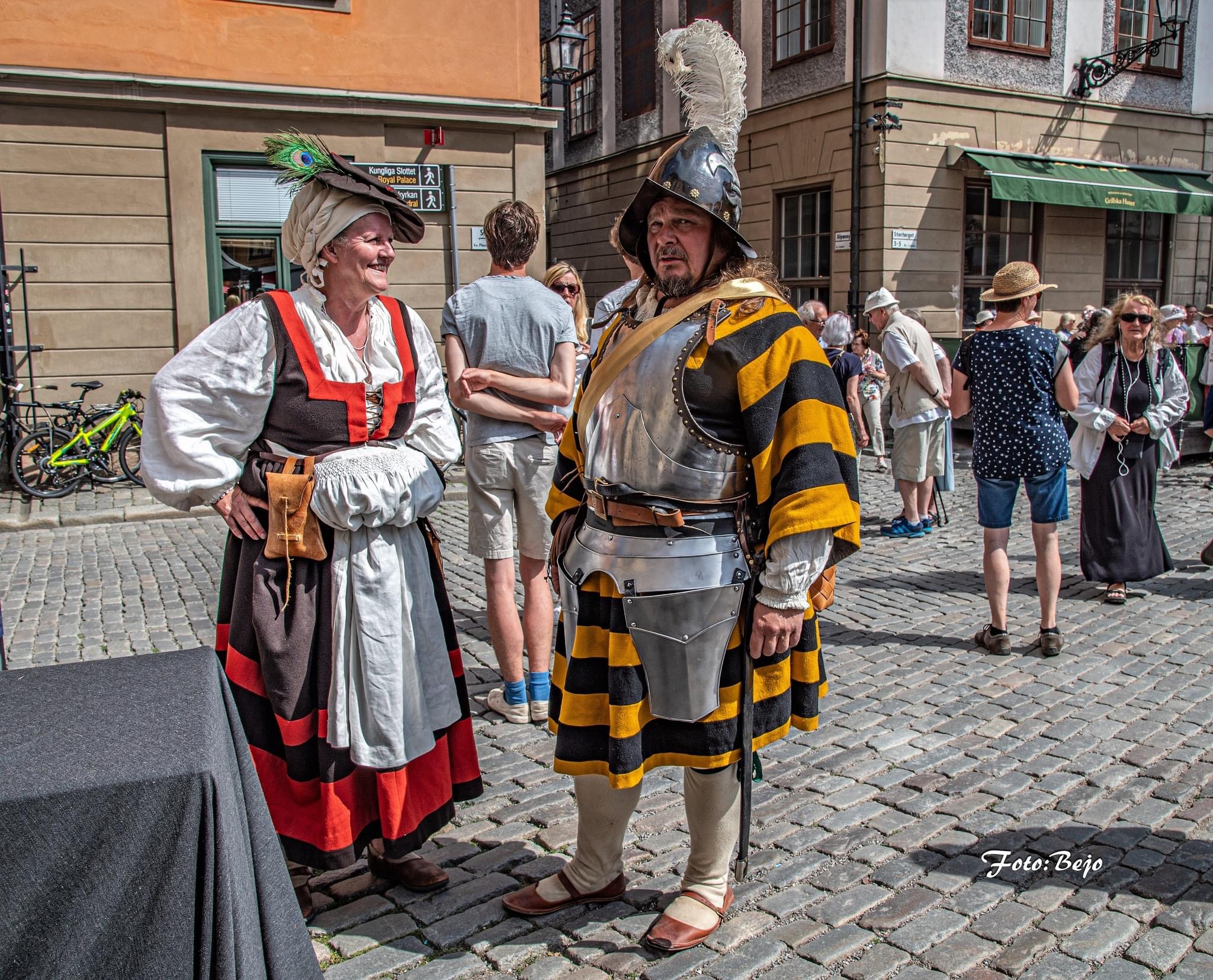 Maria och Jukka från Compagnie Torpum
